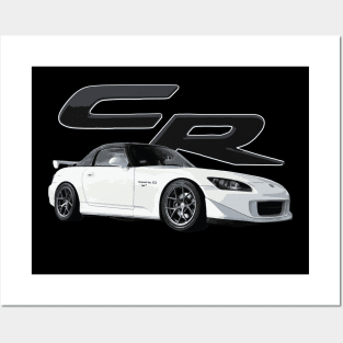 JDM AP2 S2000 CR spec ROADSTER titan 7 wheels forged racer Posters and Art